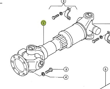 CLAAS TARGO K70 Wałek Przegubowy 0003162930 00 0316 293 0 - 传动轴 适用于 材料装卸设备:图1 CLAAS TARGO K70 Wałek Przegubowy 0003162930 00 0316 293 0 - 传动轴 适用于 材料装卸设备:图1