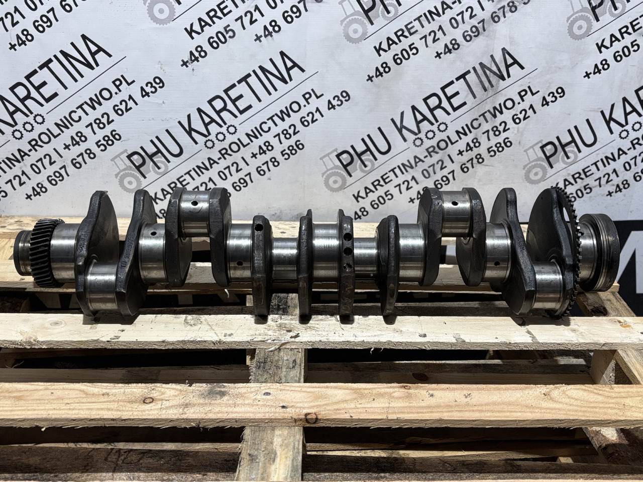 Case 5130 5140 5150 Maxxum 5140 Cummins 6BT Wał Korbowy J908032 J929037 J918324 - 曲轴 适用于 农业机械:图2 Case 5130 5140 5150 Maxxum 5140 Cummins 6BT Wał Korbowy J908032 J929037 J918324 - 曲轴 适用于 农业机械:图2
