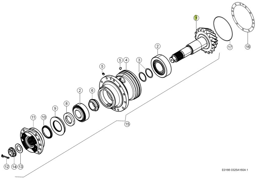 Claas Xerion 4000 - zwrotnica - zestaw kół stoźkowych 0014994040 - 转向节 适用于 农业机械:图1 Claas Xerion 4000 - zwrotnica - zestaw kół stoźkowych 0014994040 - 转向节 适用于 农业机械:图1