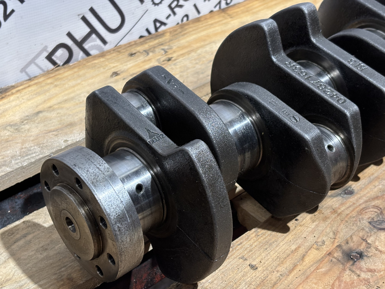 Deutz 04287163R TD 2011 L04 TD2011L04 Wał Korbowy - 曲轴 适用于 农业机械:图2 Deutz 04287163R TD 2011 L04 TD2011L04 Wał Korbowy - 曲轴 适用于 农业机械:图2