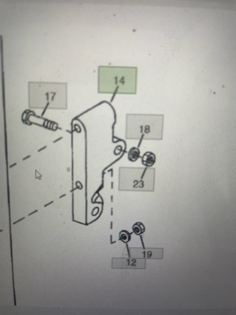 Dystans ramy zaczepowej r124423 do john deere 8000 , 8010 , 8020 - 框架/ 底盘 适用于 农业机械:图1 Dystans ramy zaczepowej r124423 do john deere 8000 , 8010 , 8020 - 框架/ 底盘 适用于 农业机械:图1