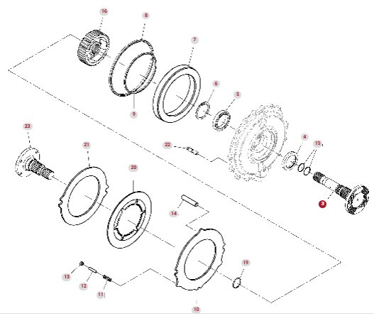 Fendt 930 933 936 939 942 GEN 7 Hamulec Wał Tłok Tarcz Hamulcowa Uchwyt CZĘŚCI - 制动盘 适用于 农业机械:图1 Fendt 930 933 936 939 942 GEN 7 Hamulec Wał Tłok Tarcz Hamulcowa Uchwyt CZĘŚCI - 制动盘 适用于 农业机械:图1