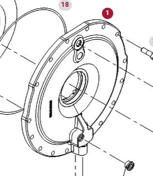 Fendt Vario 1038 1042 1046 1050 GEN 3 Pokrywa Hamulcy F530300200200 - 制动零件 适用于 农业机械:图1 Fendt Vario 1038 1042 1046 1050 GEN 3 Pokrywa Hamulcy F530300200200 - 制动零件 适用于 农业机械:图1