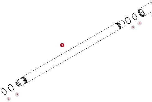 Fendt Vario 1038 1042 1046 1050 GEN 3 Wał Napędowy 530300080011 - 传动轴 适用于 农业机械:图1 Fendt Vario 1038 1042 1046 1050 GEN 3 Wał Napędowy 530300080011 - 传动轴 适用于 农业机械:图1