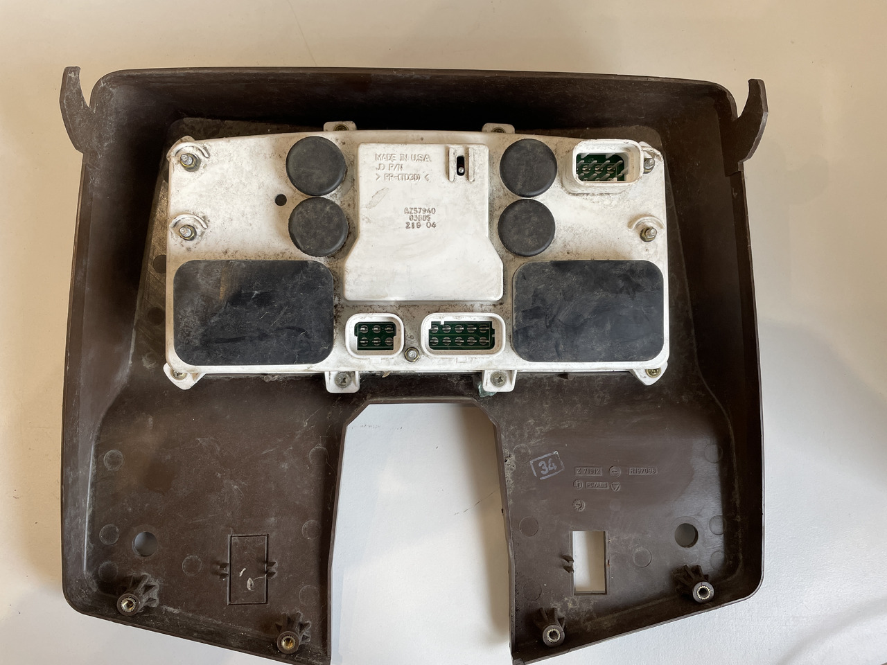 John Deere 3800 - zegary licznik pulpit AZ57940 R197098 - 仪表板 适用于 农业机械:图3 John Deere 3800 - zegary licznik pulpit AZ57940 R197098 - 仪表板 适用于 农业机械:图3