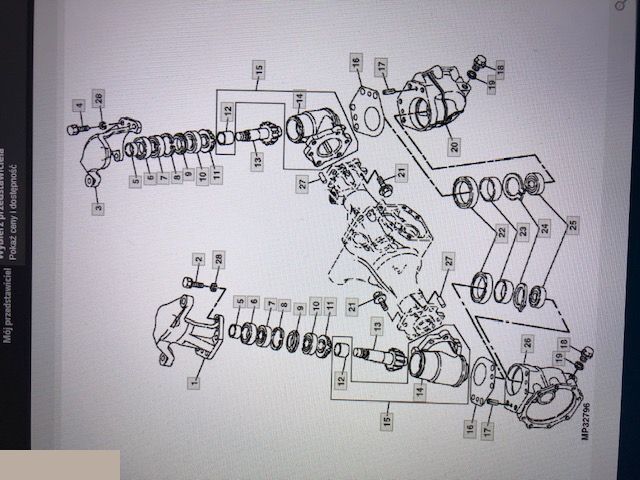 John Deere 4115 - Most Przedni - 前轴 适用于 农业机械:图2 John Deere 4115 - Most Przedni - 前轴 适用于 农业机械:图2
