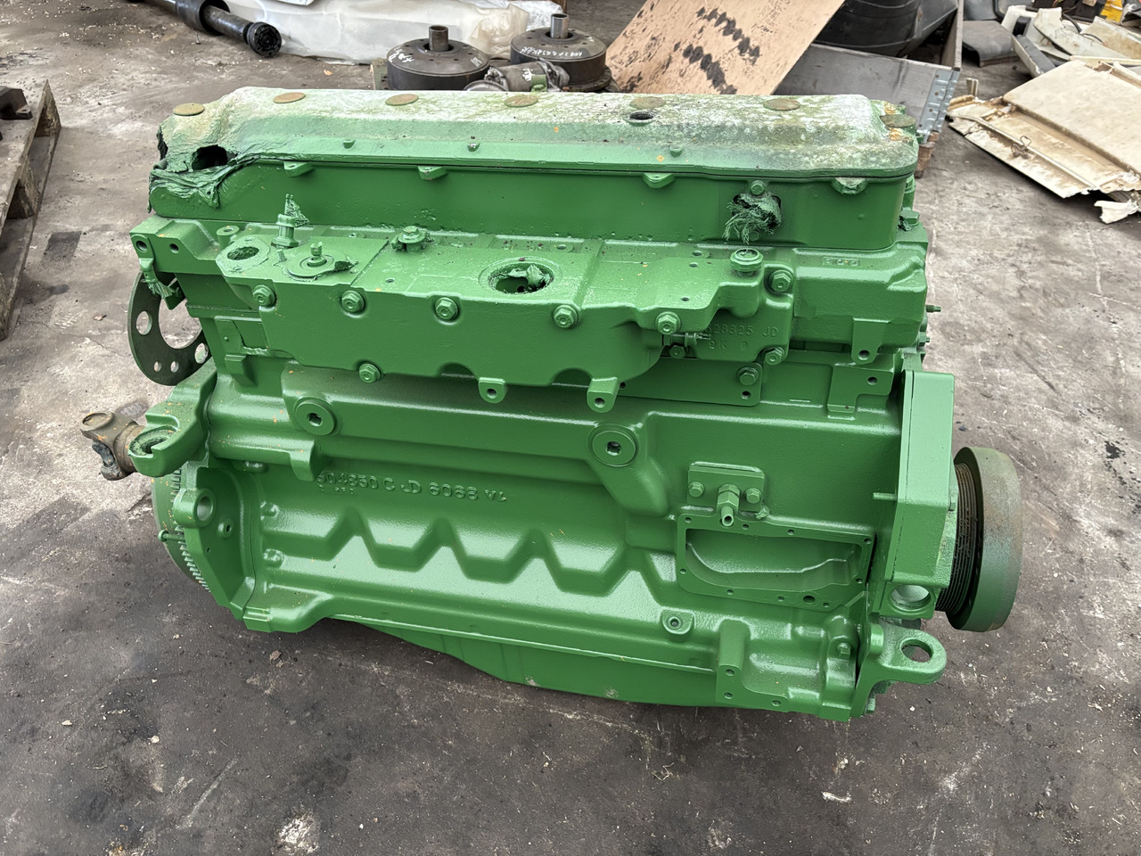 John Deere 6068 Wał Korbowy Wałek Rozrządu Miska Olejowa Koło Zamachowe Pasowe - 凸轮轴 适用于 农业机械:图1 John Deere 6068 Wał Korbowy Wałek Rozrządu Miska Olejowa Koło Zamachowe Pasowe - 凸轮轴 适用于 农业机械:图1