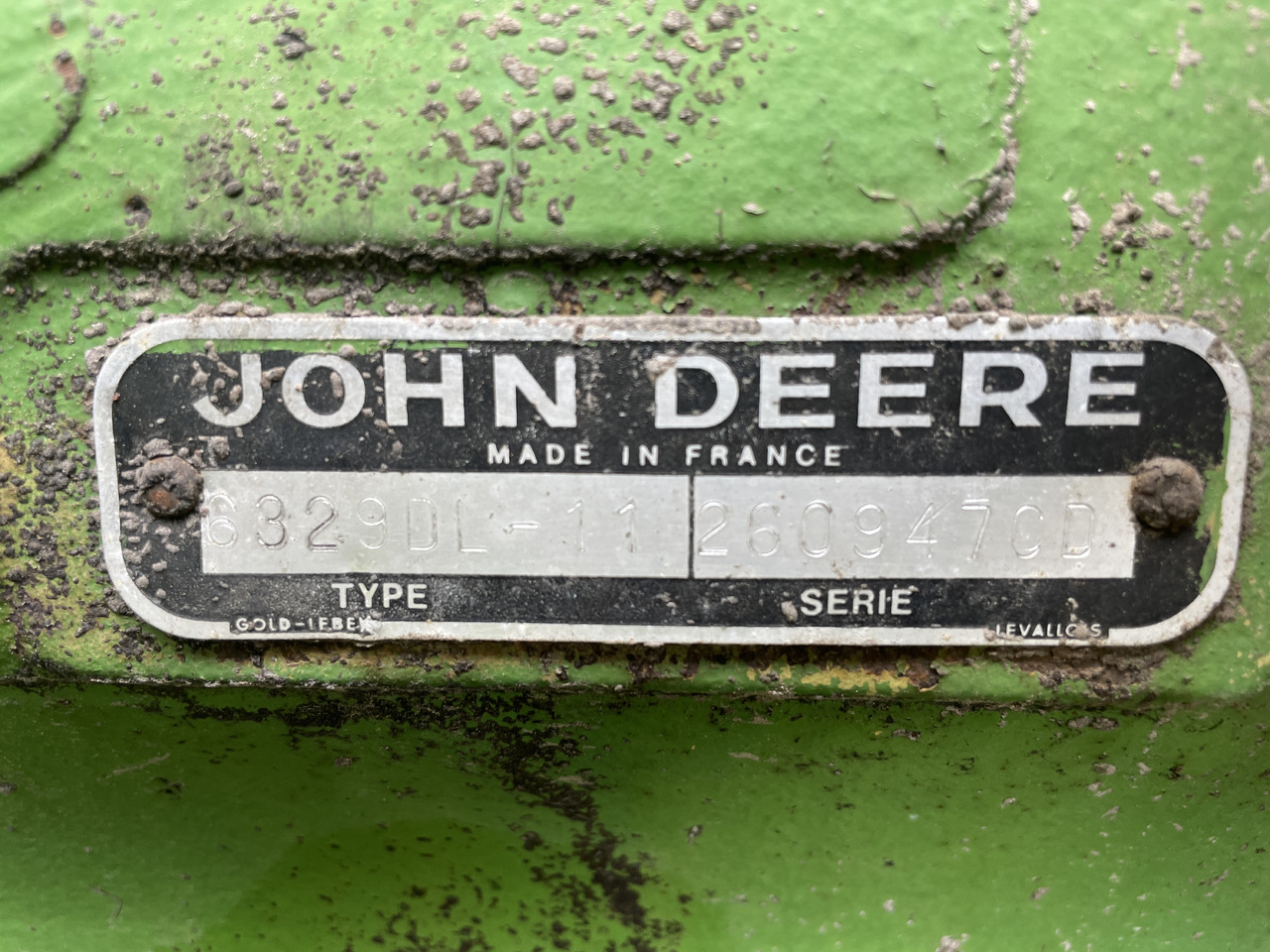 John Deere 6329 6329DL-11 - silnik - blok wał korbowy głowica - 曲轴 适用于 农业机械:图1 John Deere 6329 6329DL-11 - silnik - blok wał korbowy głowica - 曲轴 适用于 农业机械:图1