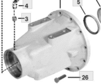 John Deere 7610 7710 Obudowa Tylniej Osi Pochwa Zwolnica Zwrotnica R126435 R156484 - 转向节 适用于 农业机械:图1 John Deere 7610 7710 Obudowa Tylniej Osi Pochwa Zwolnica Zwrotnica R126435 R156484 - 转向节 适用于 农业机械:图1