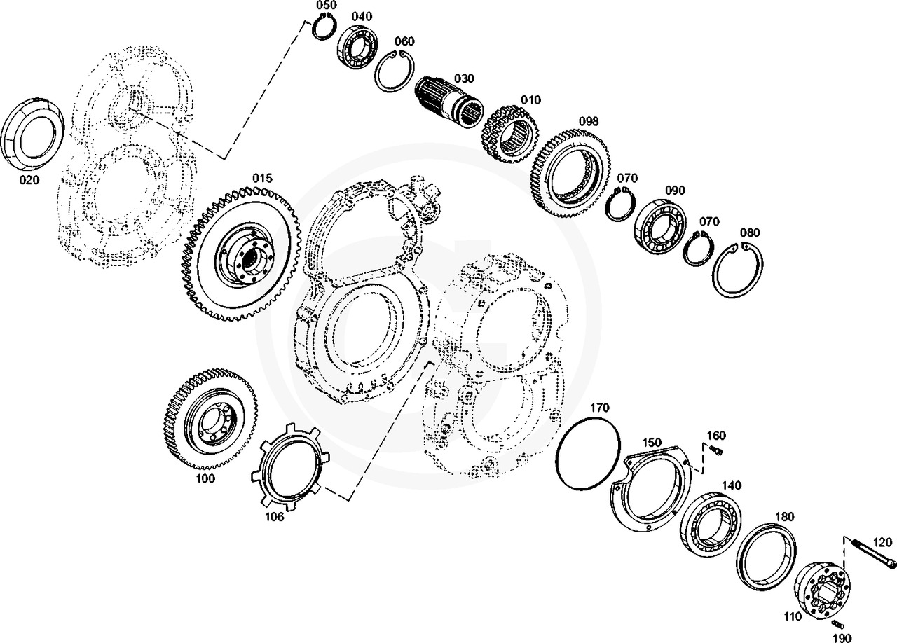 MT-L 3015-II Dyfer Dyferencjał Mechanizm Różnicowy Atak Wał CZĘŚCI - 差速器 适用于 农业机械:图2 MT-L 3015-II Dyfer Dyferencjał Mechanizm Różnicowy Atak Wał CZĘŚCI - 差速器 适用于 农业机械:图2