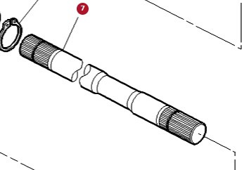 Massey Ferguson 6497 6499 Wał Odbioru Mocy WOM 3790868M1 - 传动轴 适用于 农业机械:图1 Massey Ferguson 6497 6499 Wał Odbioru Mocy WOM 3790868M1 - 传动轴 适用于 农业机械:图1