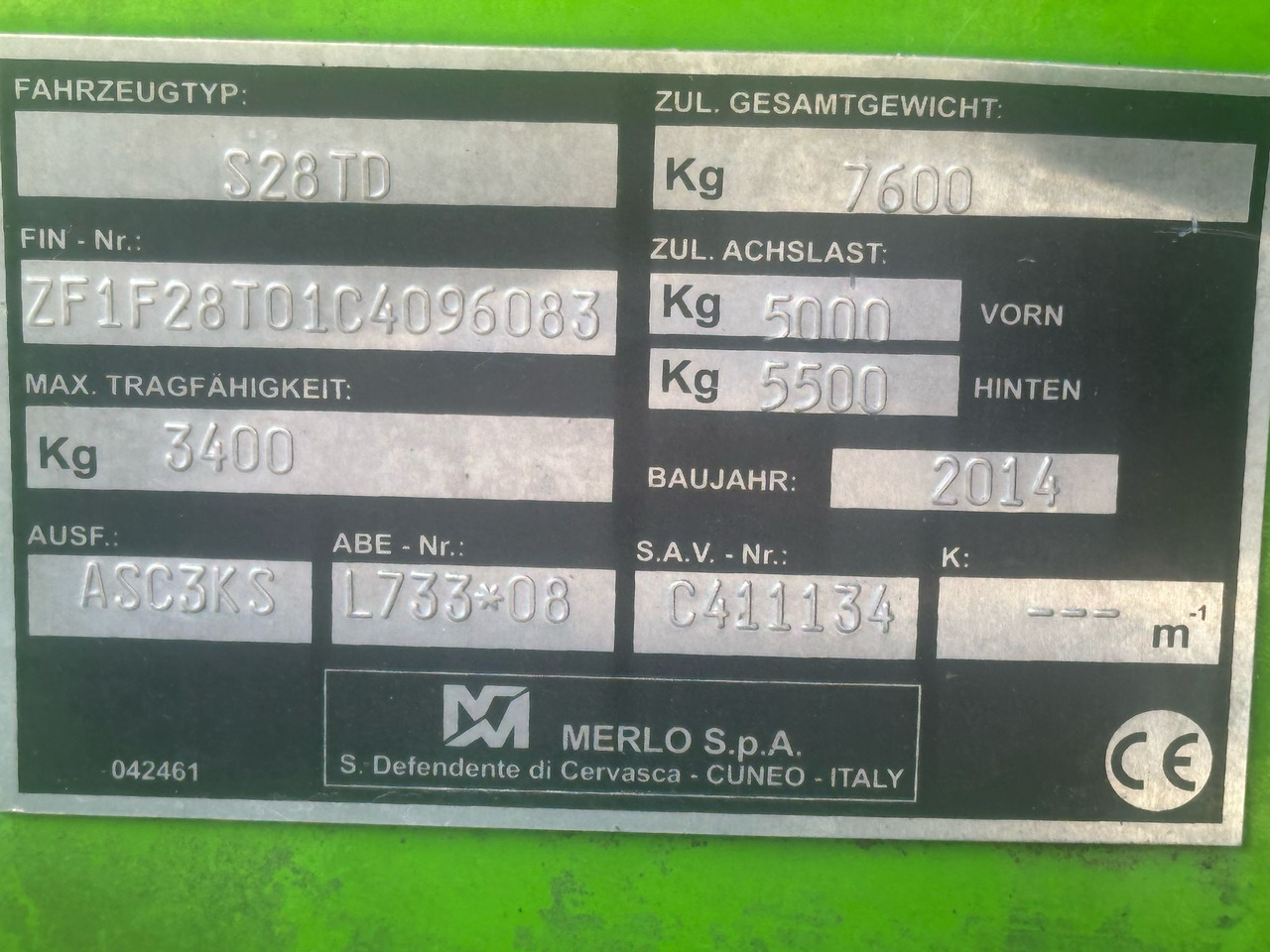 伸缩臂叉装车 Merlo 34.7：图9