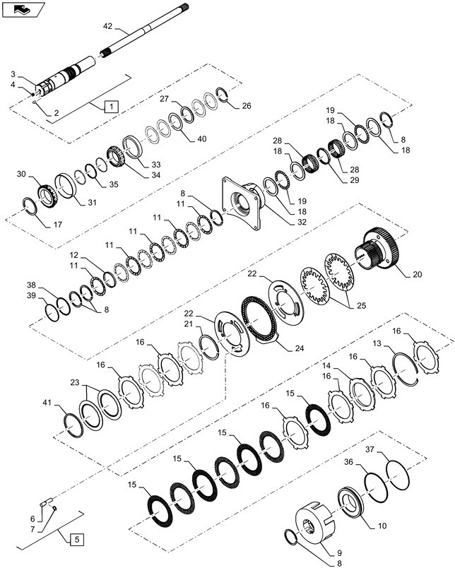 New Holland T6090 T6070 T7230 Tarcza hamulcowa 154.5mm id x 197mm od x 7.74mm thk 435892A2 - 制动盘 适用于 农业机械:图1 New Holland T6090 T6070 T7230 Tarcza hamulcowa 154.5mm id x 197mm od x 7.74mm thk 435892A2 - 制动盘 适用于 农业机械:图1