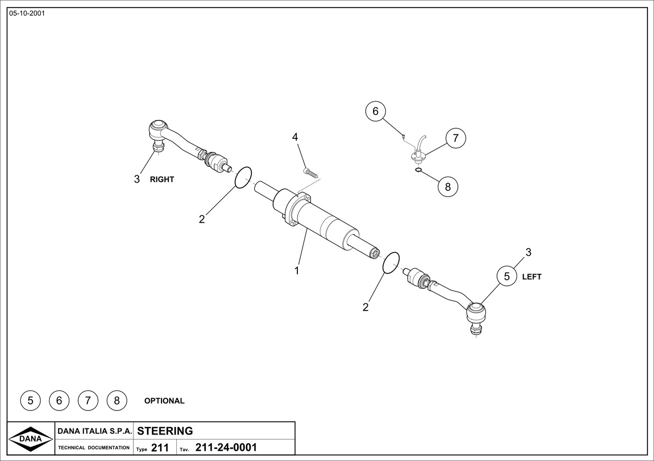 SPICER 311/211/174 Sterowanie Drążek Przegub Cylinder CZĘŚCI - 液压缸 适用于 农业机械:图2 SPICER 311/211/174 Sterowanie Drążek Przegub Cylinder CZĘŚCI - 液压缸 适用于 农业机械:图2