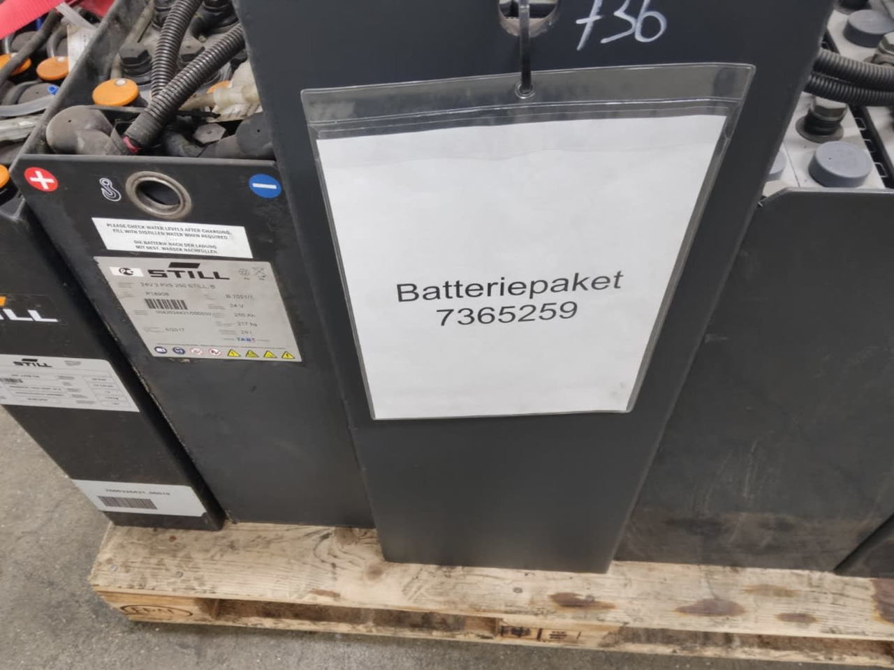 Battery Package 5x Batteries - 电池 适用于 材料装卸设备:图2 Battery Package 5x Batteries - 电池 适用于 材料装卸设备:图2