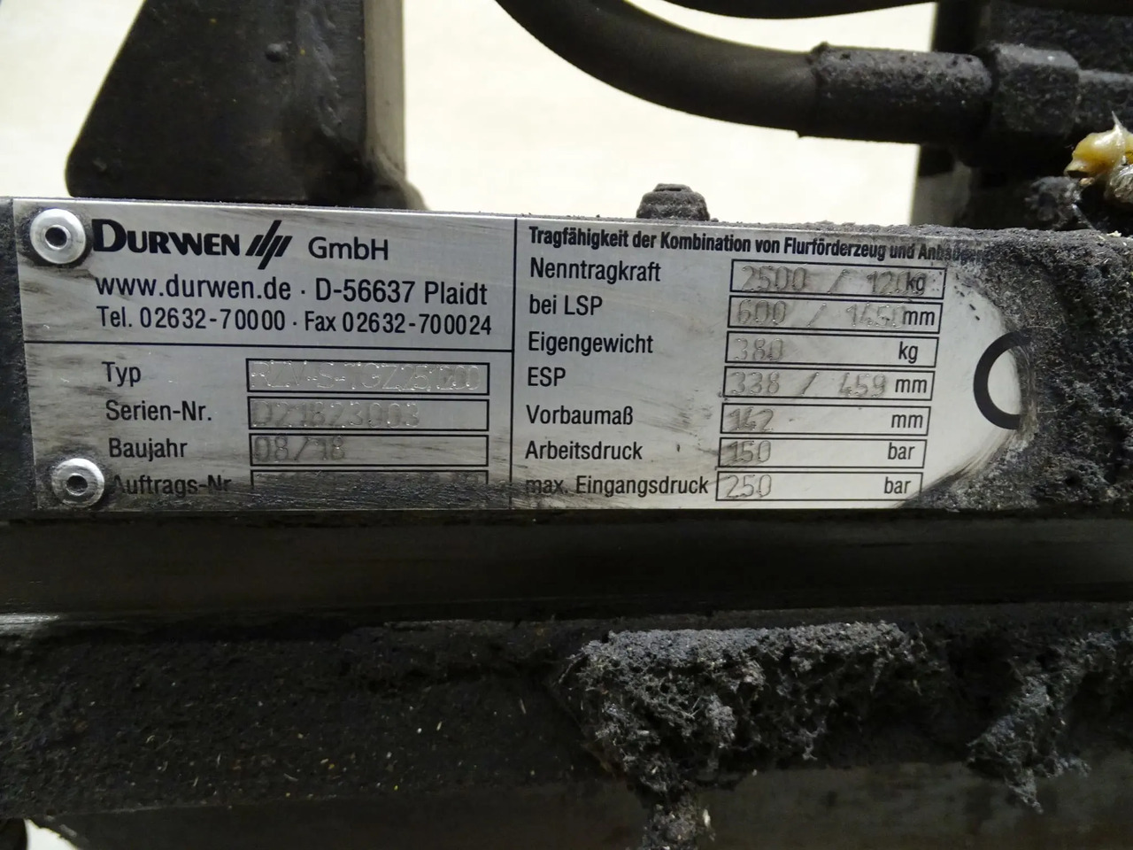 Durwen RZV-S-TGZ.25.1200 - 附件 适用于 材料装卸设备:图4 Durwen RZV-S-TGZ.25.1200 - 附件 适用于 材料装卸设备:图4