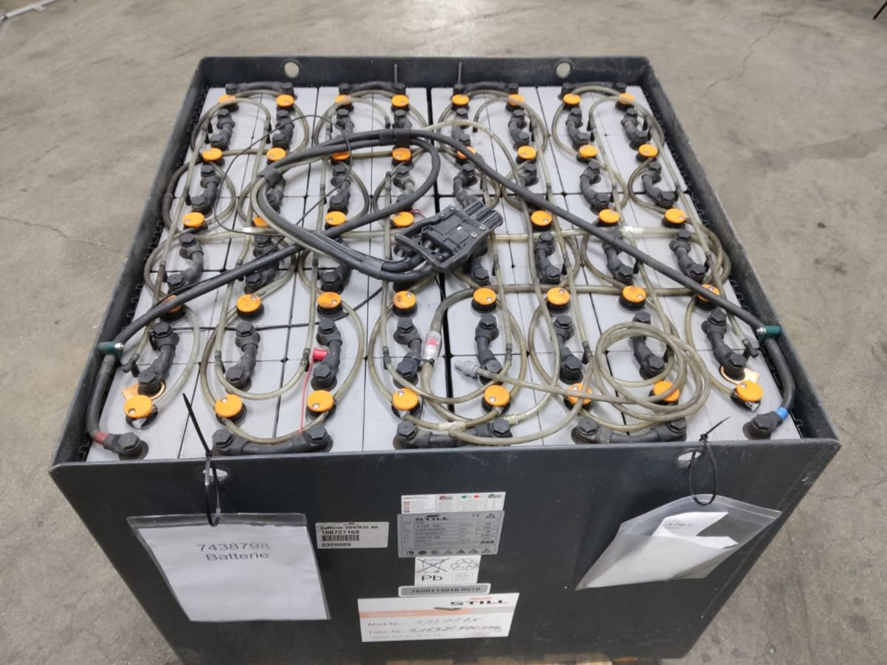 GNB 80V 930Ah - 电池 适用于 材料装卸设备:图3 GNB 80V 930Ah - 电池 适用于 材料装卸设备:图3