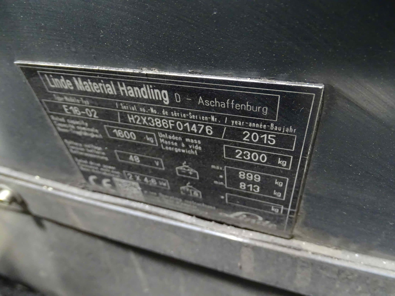 Linde E16-02 - 电动叉车:图3 Linde E16-02 - 电动叉车:图3