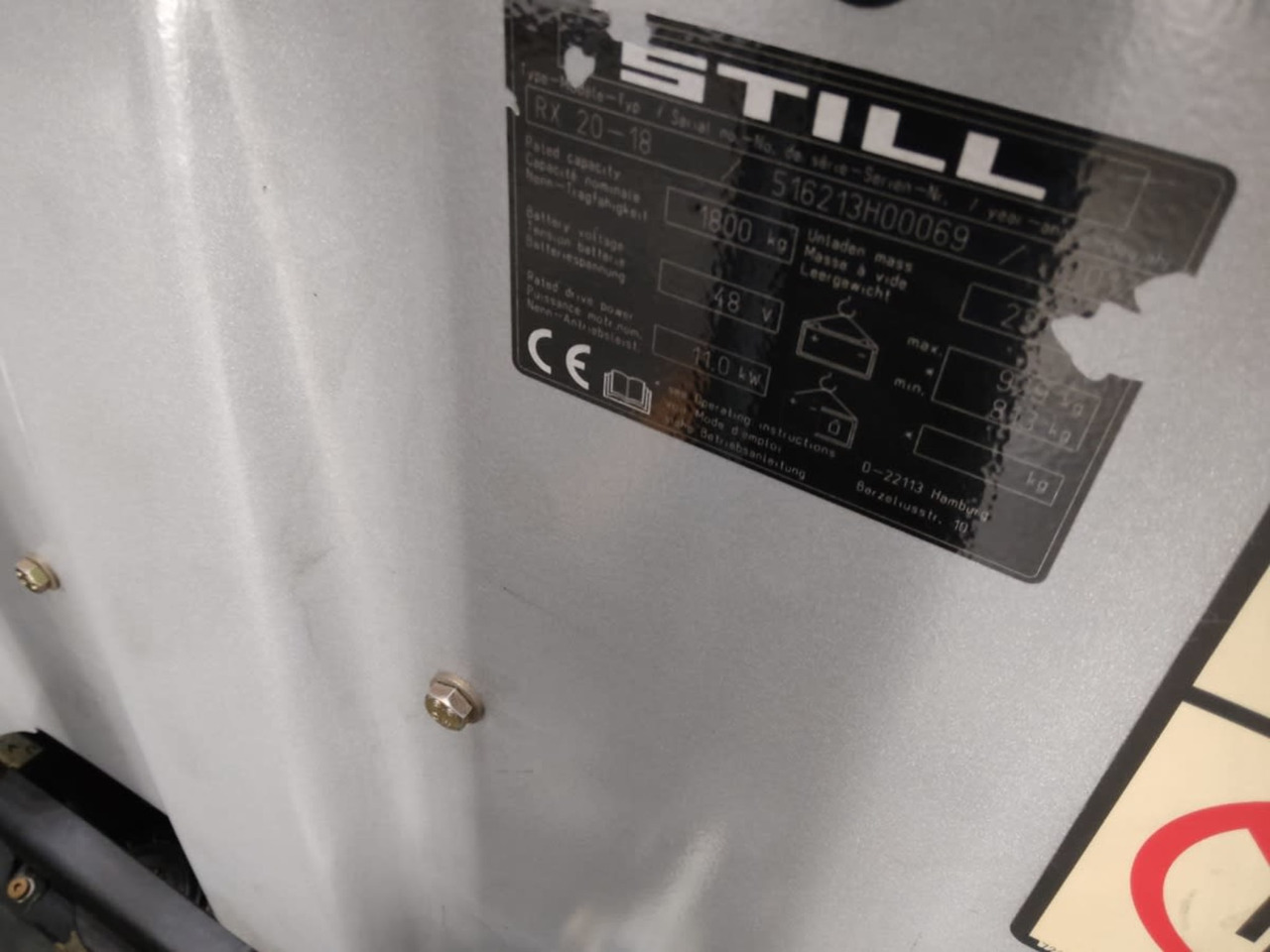 STILL RX20-18 - 电动叉车:图5 STILL RX20-18 - 电动叉车:图5