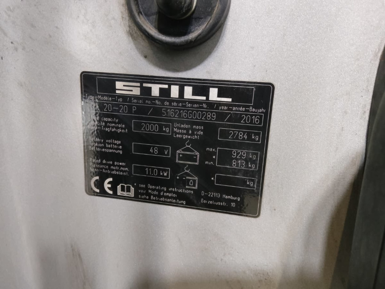 STILL RX20-20P - 电动叉车:图2 STILL RX20-20P - 电动叉车:图2