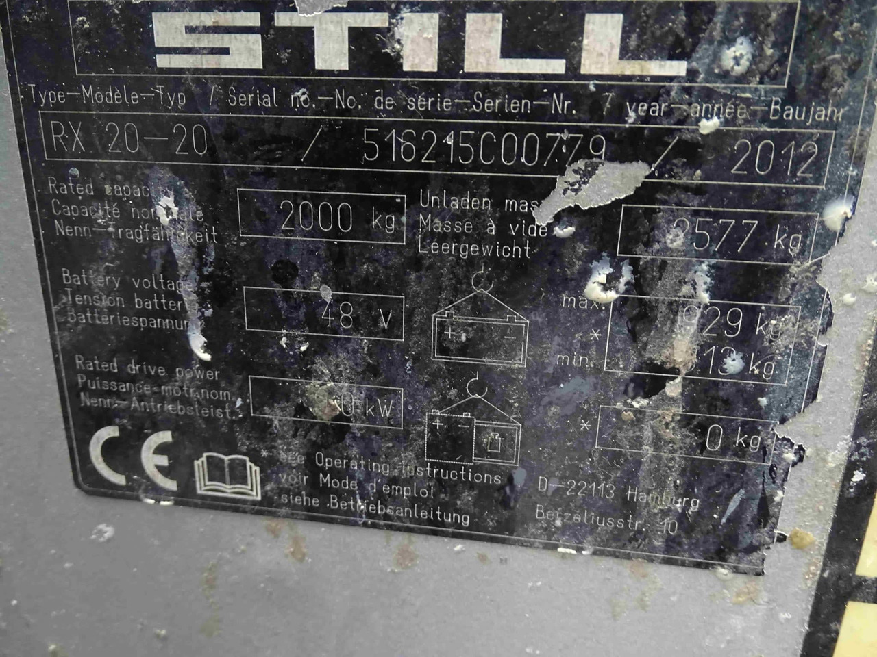 STILL RX20-20 - 电动叉车:图2 STILL RX20-20 - 电动叉车:图2