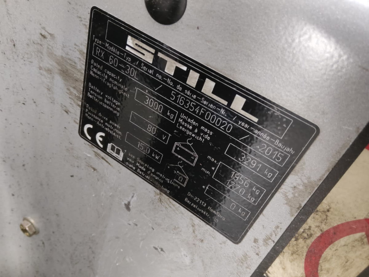 STILL RX60-30L - 电动叉车:图2 STILL RX60-30L - 电动叉车:图2