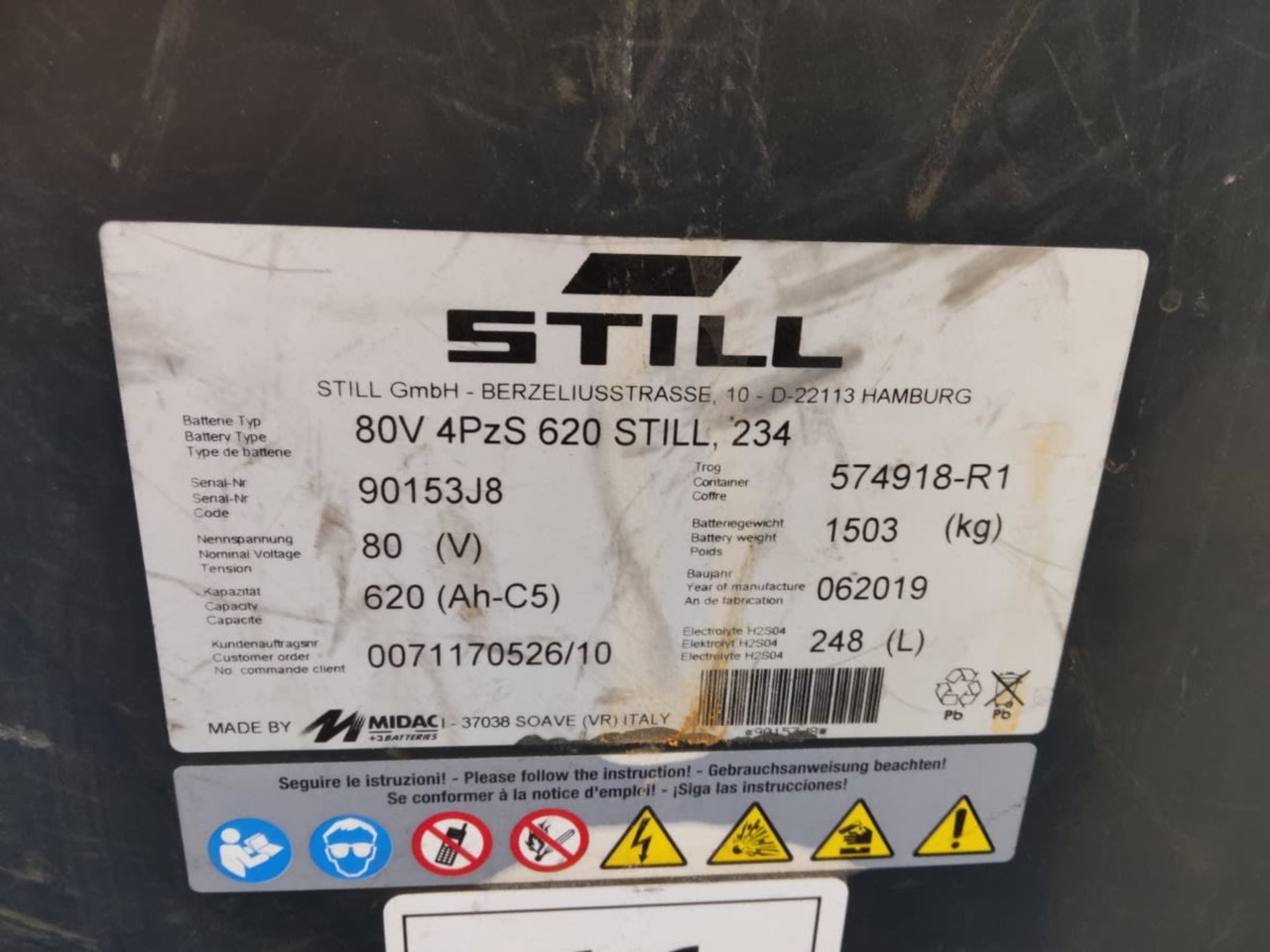 电动叉车 STILL RX60-30：图6
