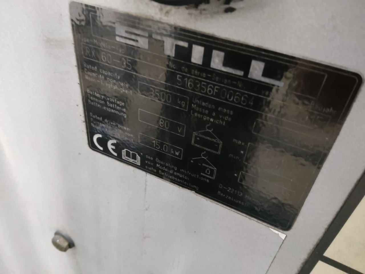 电动叉车 STILL RX60-35:图6 电动叉车 STILL RX60-35:图6