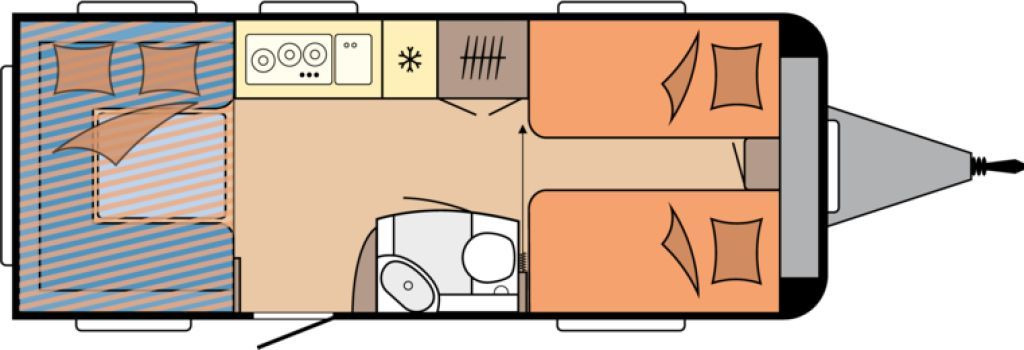 Hobby De Luxe 515 UHL mit Extras, Lagerabverkauf! - 旅行拖车:图2 Hobby De Luxe 515 UHL mit Extras, Lagerabverkauf! - 旅行拖车:图2