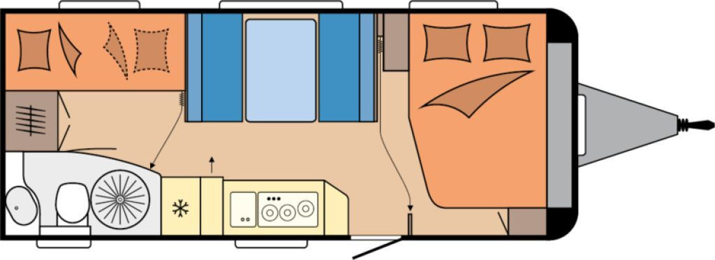 Hobby De Luxe 545 KMF 2026 3er Autark Backofen uvm.+ - 旅行拖车:图2 Hobby De Luxe 545 KMF 2026 3er Autark Backofen uvm.+ - 旅行拖车:图2