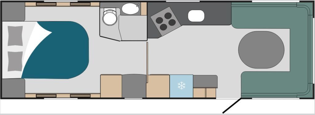 Polar 730 QA 30% RABATT LUXUS KLIMA AKTION - 旅行拖车:图2 Polar 730 QA 30% RABATT LUXUS KLIMA AKTION - 旅行拖车:图2
