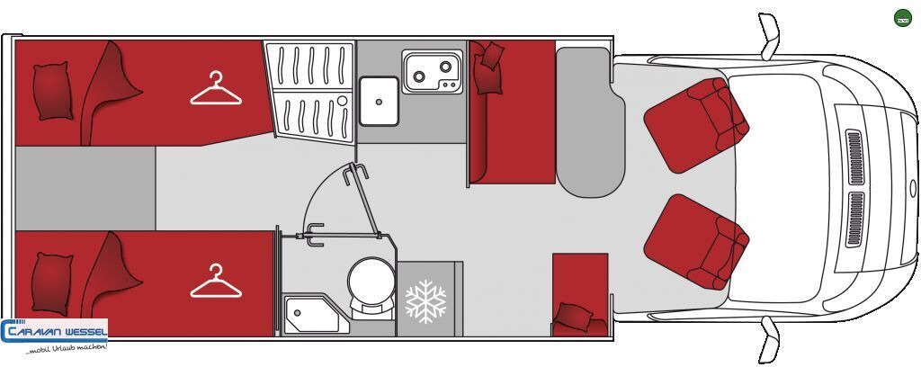 Solifer Emotion T 690 E Modell 2024 - 半集成房车:图2 Solifer Emotion T 690 E Modell 2024 - 半集成房车:图2