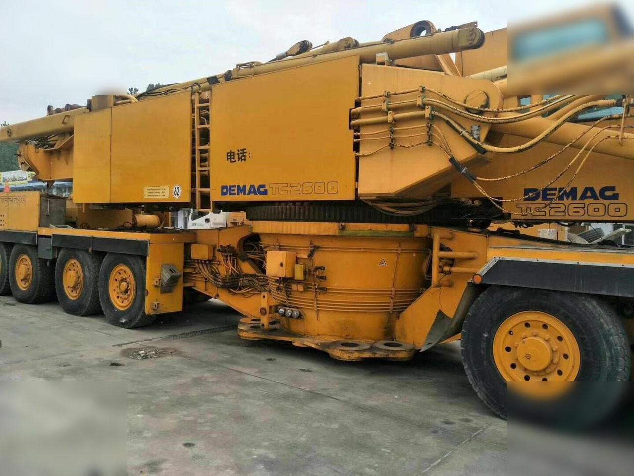 1991 DEMAG TC 2600 - 快速架设起重机:图2 1991 DEMAG TC 2600 - 快速架设起重机:图2