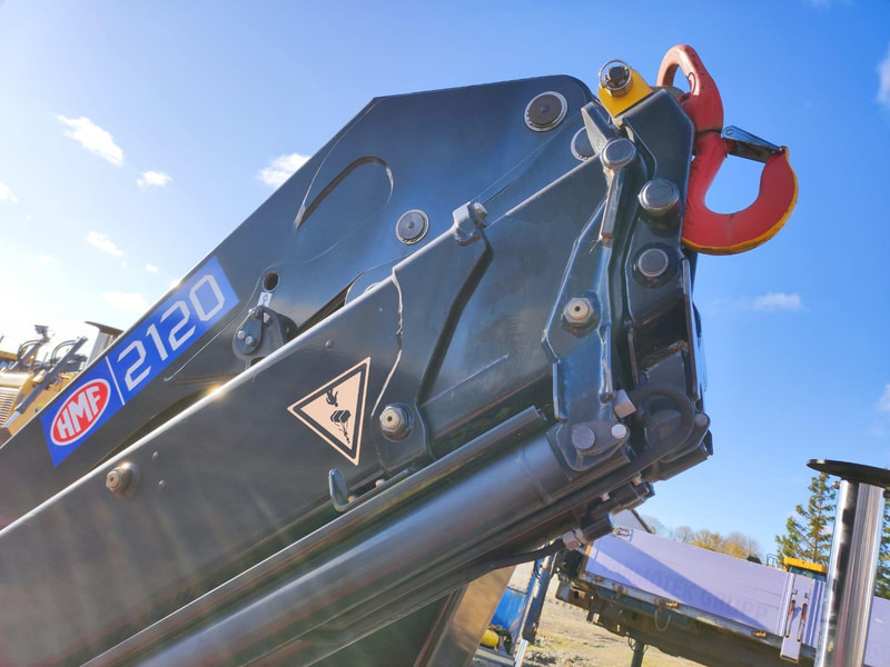 装载起重机 适用于 卡车 HMF 2120K-RC WITH PLATFORM ALMOST NEW：图8