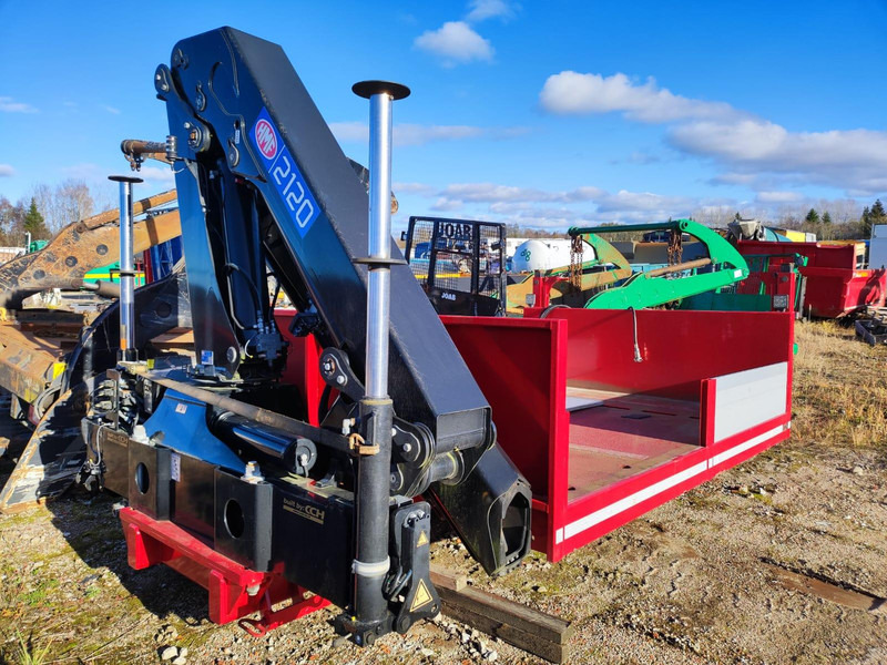 HMF 2120K-RC WITH PLATFORM ALMOST NEW - 装载起重机 适用于 卡车:图1 HMF 2120K-RC WITH PLATFORM ALMOST NEW - 装载起重机 适用于 卡车:图1