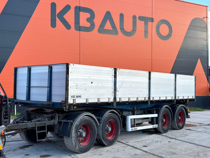 KEL-BERG D32B4 BPW AXLES / EXTENDABLE DRAWBAR / BOX L=7605 mm - 翻斗拖车:图1 KEL-BERG D32B4 BPW AXLES / EXTENDABLE DRAWBAR / BOX L=7605 mm - 翻斗拖车:图1