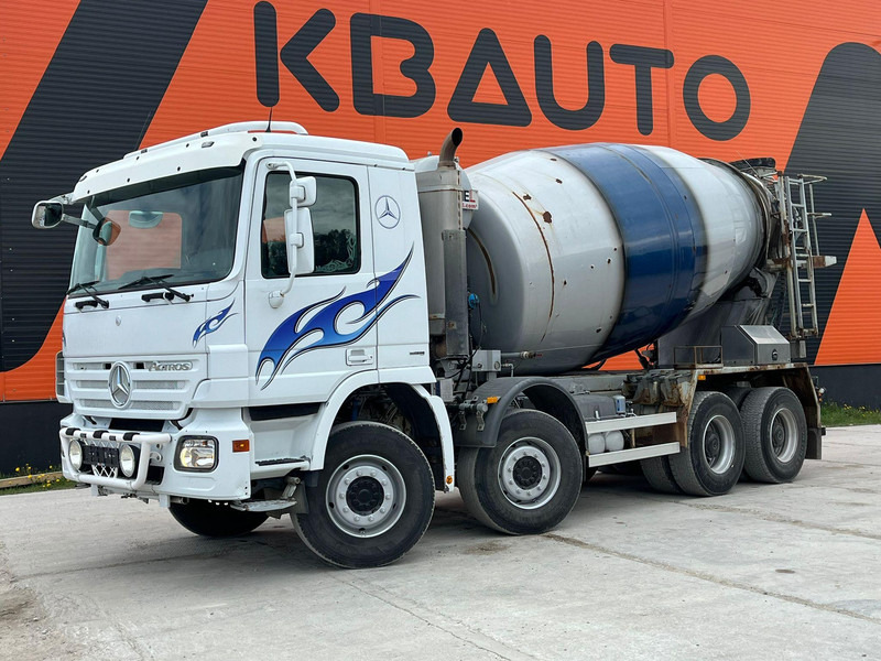 Mercedes-Benz Actros 3241 8x4 MSM 9M 10m3 / FULL STEEL / HUB REDUCTION / CHUTE - 混凝土搅拌车:图1 Mercedes-Benz Actros 3241 8x4 MSM 9M 10m3 / FULL STEEL / HUB REDUCTION / CHUTE - 混凝土搅拌车:图1