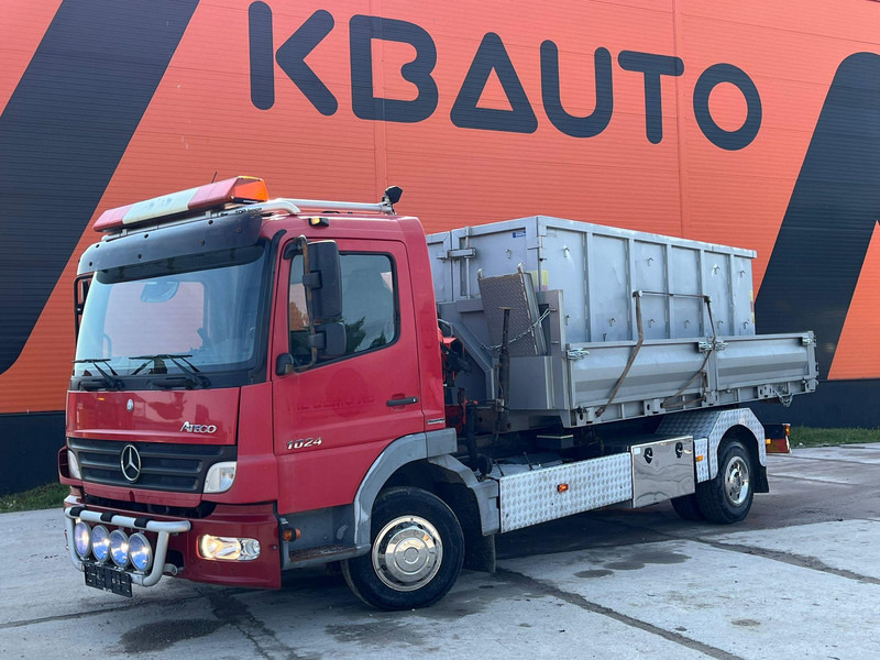Mercedes-Benz Atego 1024 4x2 PK4100 + WINCH / HOOK LIFT L=3900 mm - 吊钩升降车, 起重车:图2 Mercedes-Benz Atego 1024 4x2 PK4100 + WINCH / HOOK LIFT L=3900 mm - 吊钩升降车, 起重车:图2