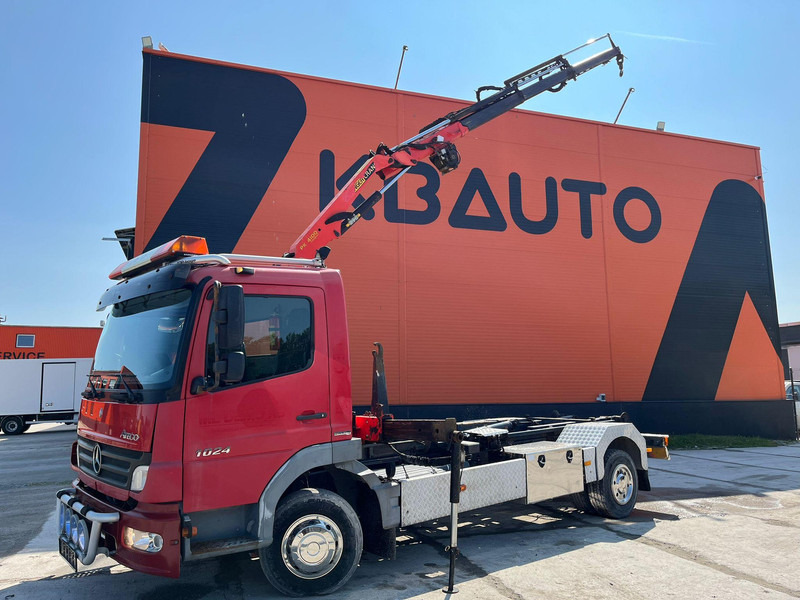 Mercedes-Benz Atego 1024 4x2 PK4100 + WINCH / HOOK LIFT L=3900 mm - 吊钩升降车, 起重车:图1 Mercedes-Benz Atego 1024 4x2 PK4100 + WINCH / HOOK LIFT L=3900 mm - 吊钩升降车, 起重车:图1