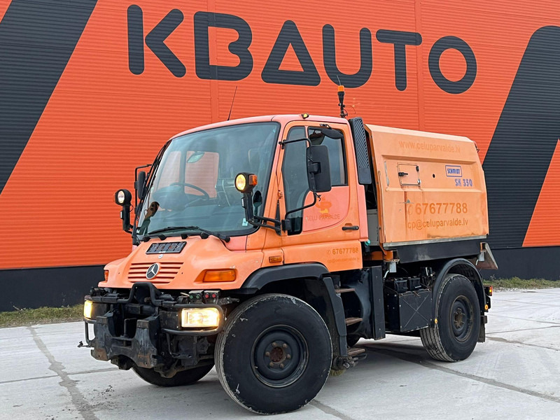 Mercedes-Benz UNIMOG U 300 4x4 TRILETY SK / 6918 hours - 道路清扫机:图1 Mercedes-Benz UNIMOG U 300 4x4 TRILETY SK / 6918 hours - 道路清扫机:图1