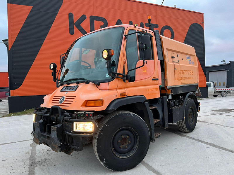 Mercedes-Benz UNIMOG U 300 4x4 TRILETY SK / 6918 hours - 道路清扫机:图2 Mercedes-Benz UNIMOG U 300 4x4 TRILETY SK / 6918 hours - 道路清扫机:图2