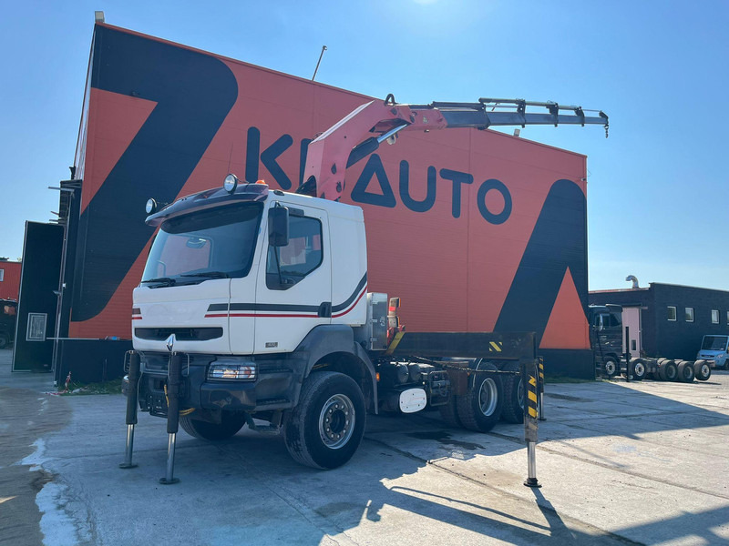 Renault 420 DCI 6x4 PK 32080 / FULL STEEL - 栏板式/ 平板卡车, 起重车:图1 Renault 420 DCI 6x4 PK 32080 / FULL STEEL - 栏板式/ 平板卡车, 起重车:图1