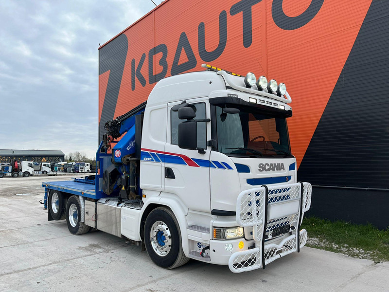 Scania G 490 6x2 HMF 5020 K6 + JIB / RETARDER - 牵引车:图4 Scania G 490 6x2 HMF 5020 K6 + JIB / RETARDER - 牵引车:图4