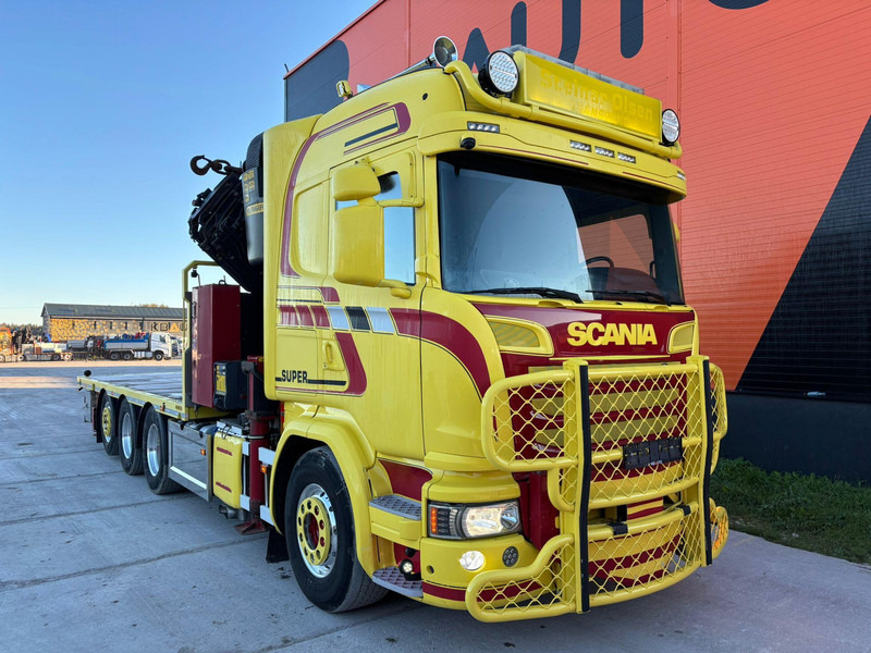 Scania G 490 8x4*4 PK 65002 SH / JIB CONNECTION / PLATFORM L=6301-7499 mm - 栏板式/ 平板卡车, 起重车:图4 Scania G 490 8x4*4 PK 65002 SH / JIB CONNECTION / PLATFORM L=6301-7499 mm - 栏板式/ 平板卡车, 起重车:图4