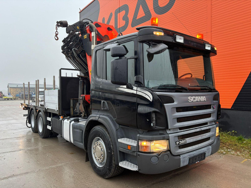 Scania P 380 6x2 PK 44002 + WINCH / PLATFORM L=6090 mm - 栏板式/ 平板卡车, 起重车:图4 Scania P 380 6x2 PK 44002 + WINCH / PLATFORM L=6090 mm - 栏板式/ 平板卡车, 起重车:图4
