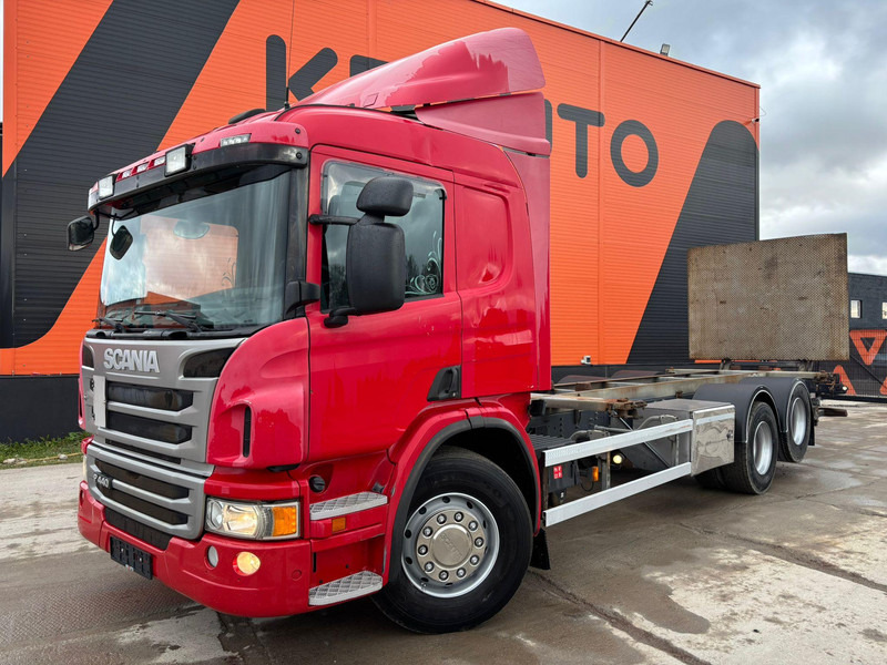 Scania P 440 6x2 RETARDER / CHASSIS L=7741 mm - 集装箱运输车/ 可拆卸车身的卡车:图2 Scania P 440 6x2 RETARDER / CHASSIS L=7741 mm - 集装箱运输车/ 可拆卸车身的卡车:图2