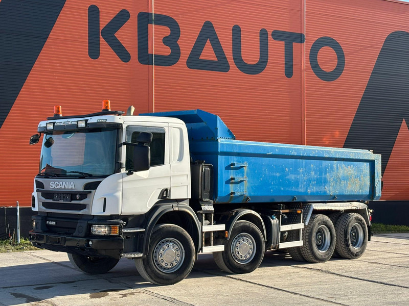 Scania P 440 8x4 RETARDER / FULL STEEL / BOX L=5850 mm - 翻斗车:图1 Scania P 440 8x4 RETARDER / FULL STEEL / BOX L=5850 mm - 翻斗车:图1