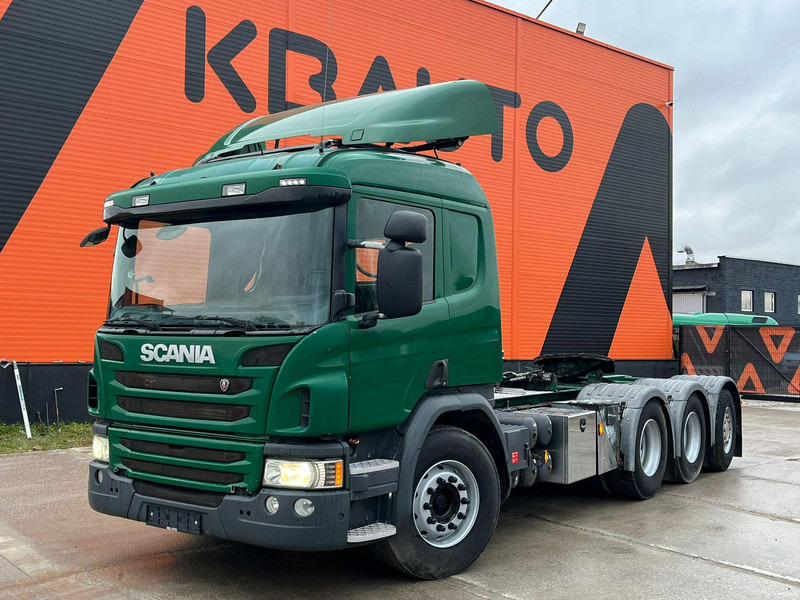Scania P 450 8x4*4 FOR SALE AS CHASSIS / HYDRAULICS - 驾驶室底盘卡车:图1 Scania P 450 8x4*4 FOR SALE AS CHASSIS / HYDRAULICS - 驾驶室底盘卡车:图1