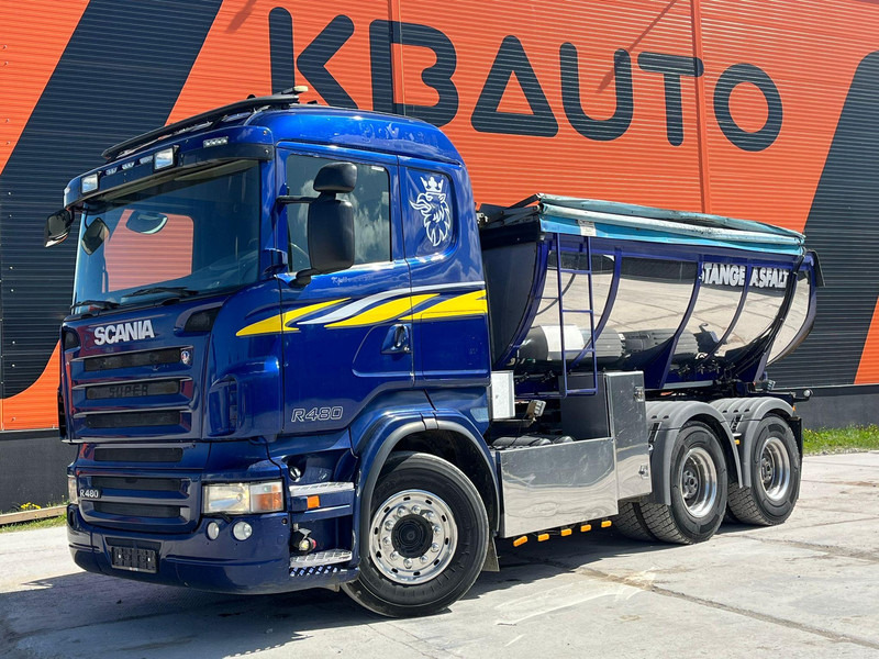 Scania R 480 6x4 RETARDER / FULL STEEL / BIG AXLES / BOX L=4635 mm - 翻斗车:图1 Scania R 480 6x4 RETARDER / FULL STEEL / BIG AXLES / BOX L=4635 mm - 翻斗车:图1