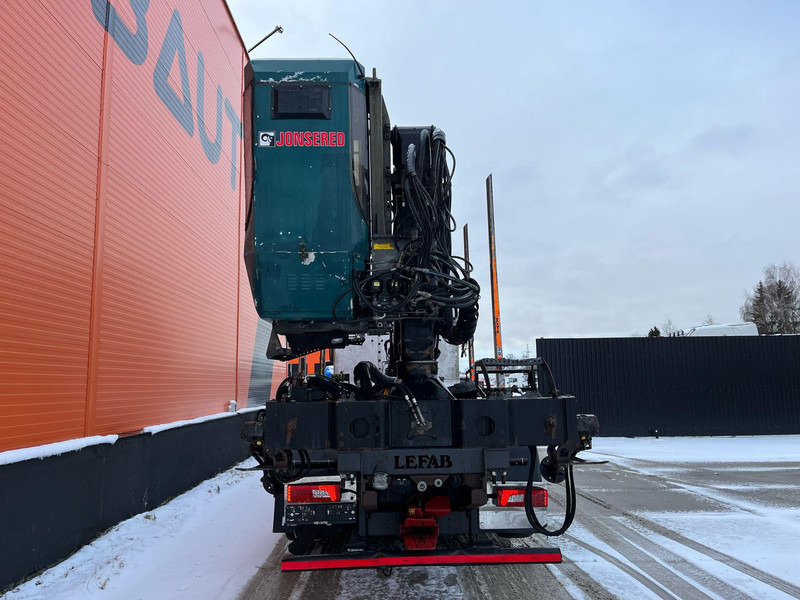 木材运输车, 起重车 用于运输 木材 Scania R 520 8x4*4 RETARDER：图7